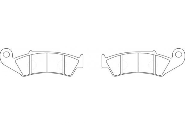 Brake Pads - FA185, 50cc to 250cc