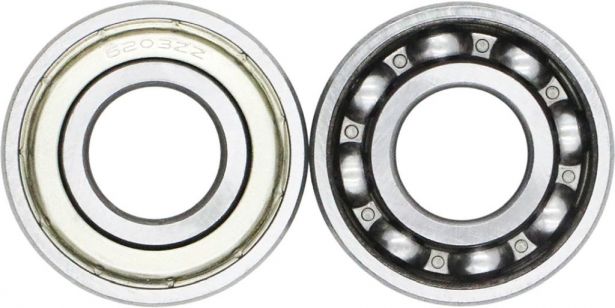 Bearing - 6203Z (2 pc set) 40x17x12