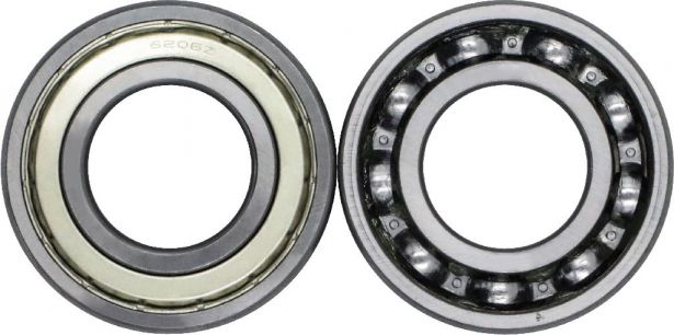 Bearing - 6206Z (2 pc set) 62x30x16