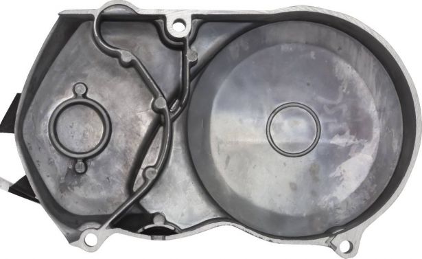 Engine Cover - 125cc Lifan, Left, Chrome