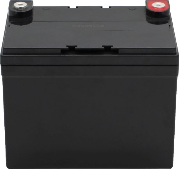 Battery - EV12330 / 6-DCM-33 / 6-DZM-33 / 6-FM-33, AGM, 12V 35Ah, Yimatzu, Threaded Terminals