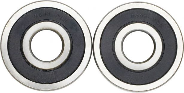 Bearing - 6406-2RS (2 pc set) 90x30x23