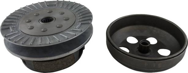 Clutch - Drive Pulley with Clutch Bell, CF250, CH250, 19 Spline