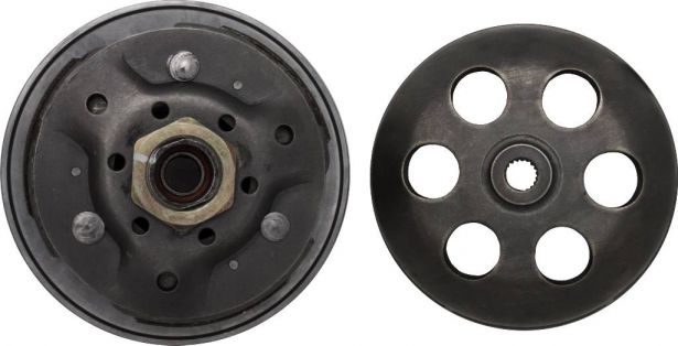 Clutch - Drive Pulley with Clutch Bell, CF250, CH250, 19 Spline