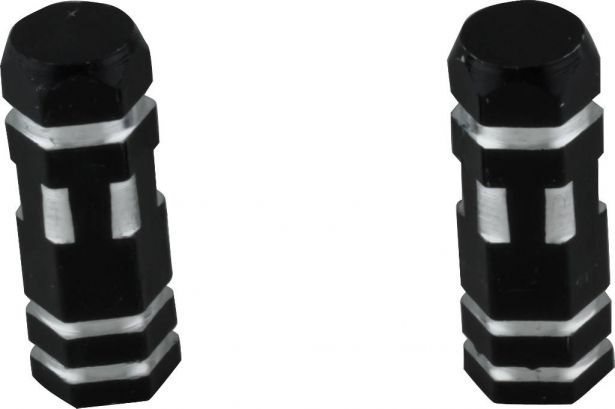 Valve Stem Caps - Black