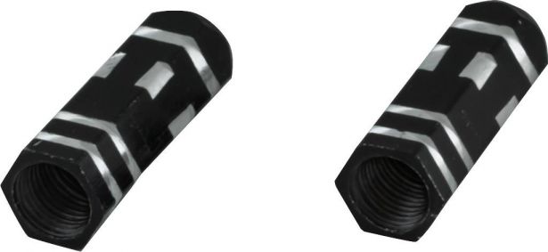 Valve Stem Caps - Black