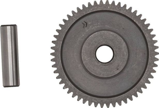 Starter Gear - Double Gear, 54T/13T, Honda, Kymco, CF Moto, Hammerhead, Baja, 172MM, 250cc, 172MM