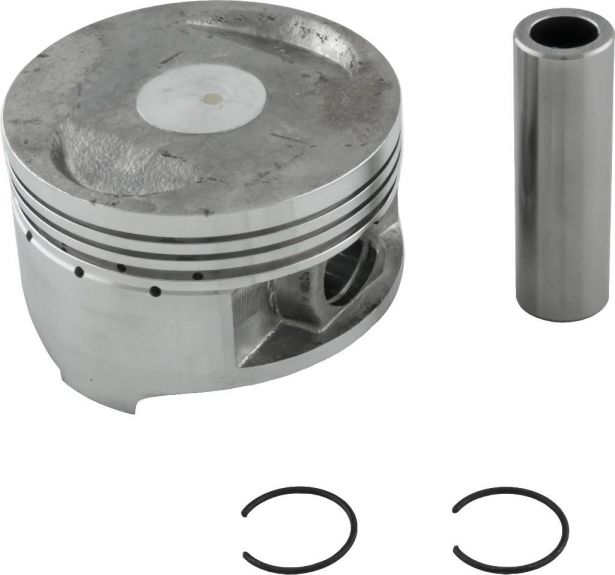 Piston and Ring Set - 150cc, GY6, 61mm, 15mm (9pcs)