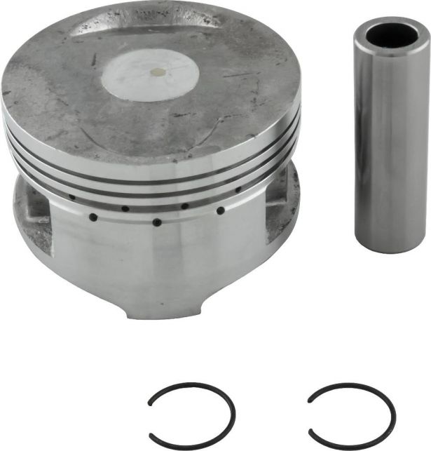 Piston and Ring Set - 150cc, GY6, 61mm, 15mm (9pcs)