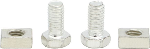 Battery Terminals - Nut & Bolt (4pcs)