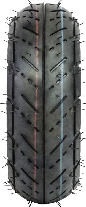 Tire - 10x3.50-4, Pocket Bike, Tubeless, Street Tread