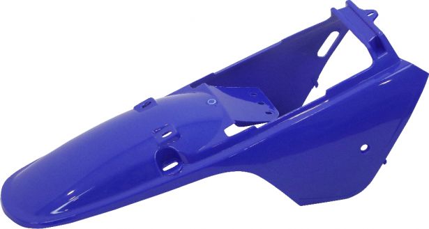 Plastic Set - Body & Seat, Yamaha PW80, Dirt Bike, Blue, 3pc
