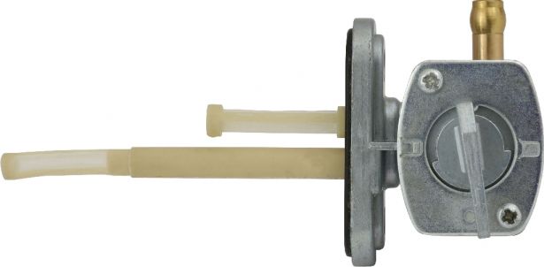 Petcock - Fuel Valve, Gas Valve, Long Stem