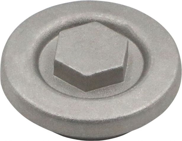 Oil Drainage Cover - Cap, Screw, Blind Nut, Hisun, UTV, 800cc