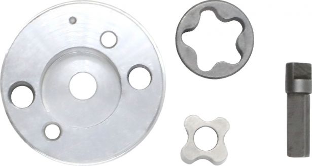 Oil Pump Assembly - 800cc, ATV, Hisun, UTV