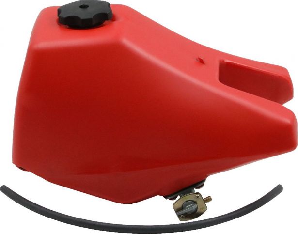 Gas Tank - Yamaha PW80, Dirt Bike, Red