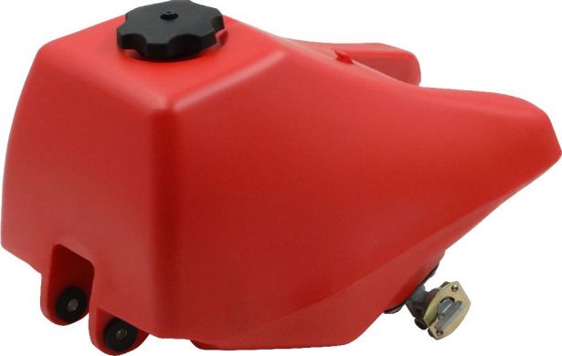 Gas Tank - Yamaha PW80, Dirt Bike, Red