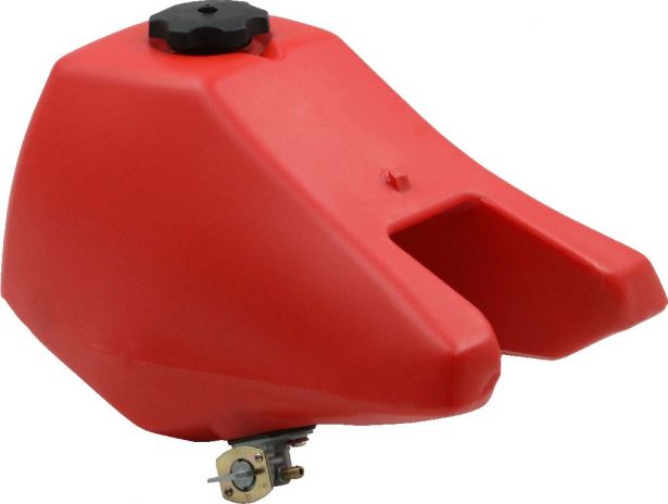 Gas Tank - Yamaha PW80, Dirt Bike, Red