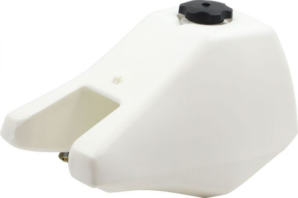 Gas Tank - Yamaha PW80, Dirt Bike, White