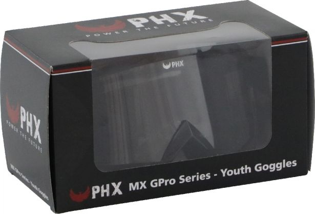 PHX GPro Youth X Goggles - Gloss Black