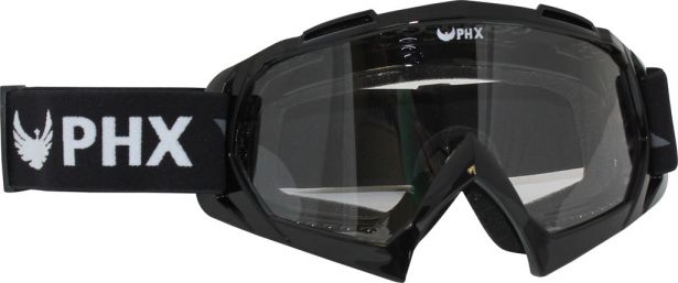 PHX GPro Youth X Goggles - Gloss Black