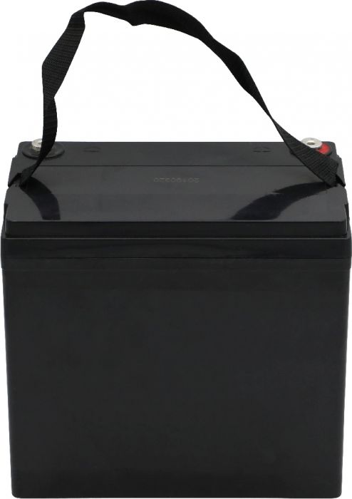 Battery - EV12550 / 6-DCM-55 / 6-DZM-55 / 6-FM-55, Group 22NF, AGM, 12V 58Ah, Yimatzu, Threaded Terminals