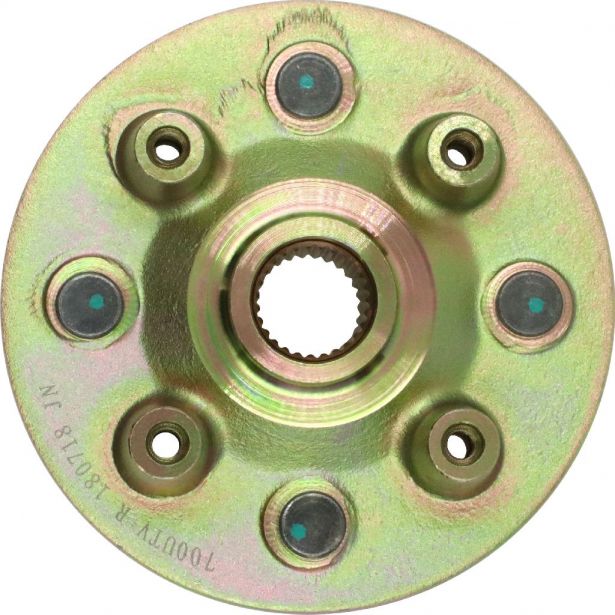 Wheel Hub - Front, UTV, Hisun, 700cc, 27 Spline