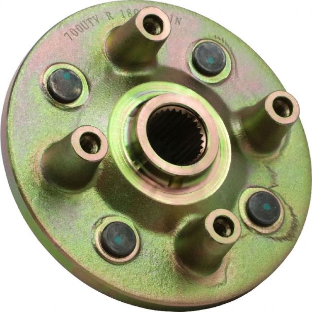 Wheel Hub - Front, UTV, Hisun, 700cc, 27 Spline