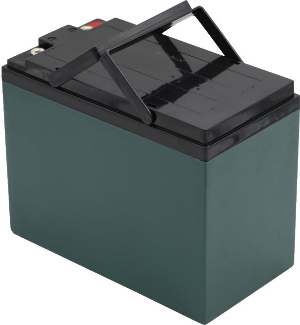Battery - EV12450 / 6-DCM-45 / 6-DZM-45 / 6-FM-45, Version 1, AGM, 12V 48Ah, Yimatzu, Threaded Terminals