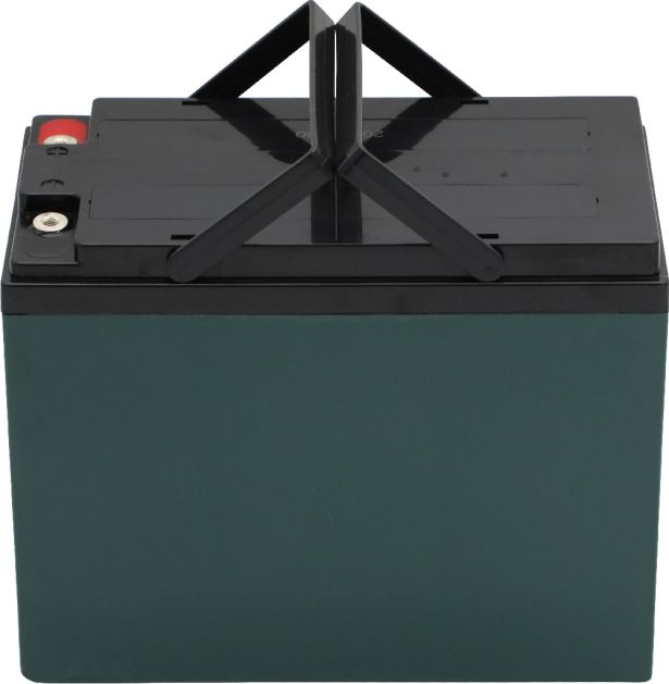Battery - EV12450 / 6-DCM-45 / 6-DZM-45 / 6-FM-45, Version 1, AGM, 12V 48Ah, Yimatzu, Threaded Terminals