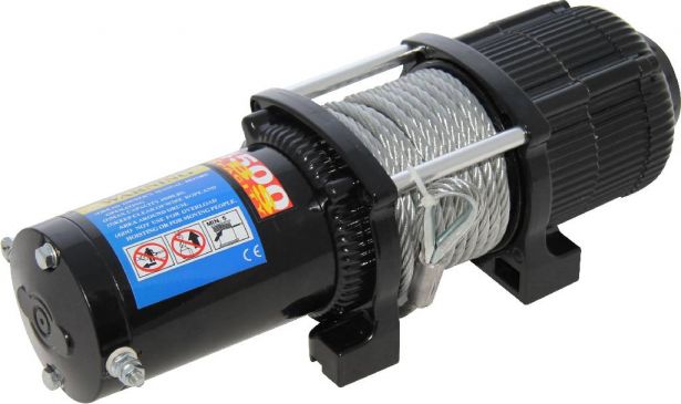 Winch - MNPS 4500lb, 12 Volt, Cabled Switch