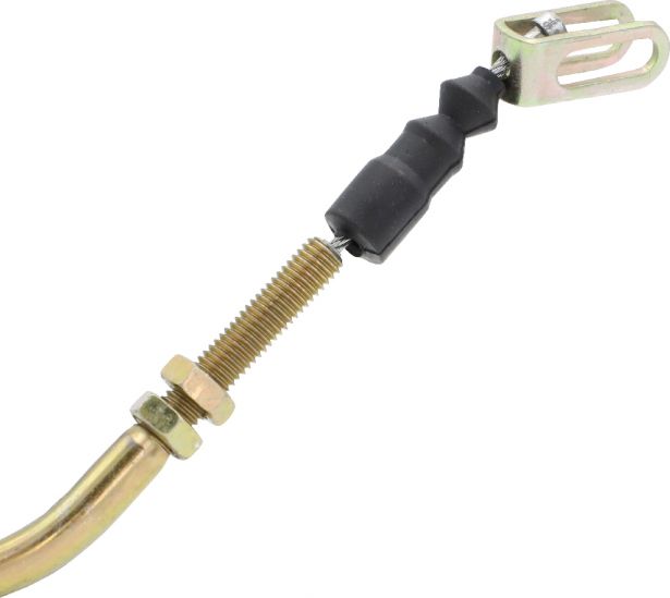Brake Cable - Interlocking, Bent Connector, 113 cm, CF Moto, CF188, 500cc, 600cc, 625cc