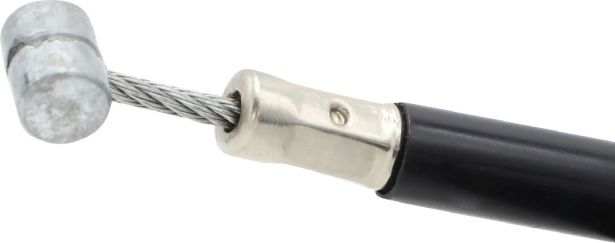 Brake Cable - Interlocking, Bent Connector, 113 cm, CF Moto, CF188, 500cc, 600cc, 625cc