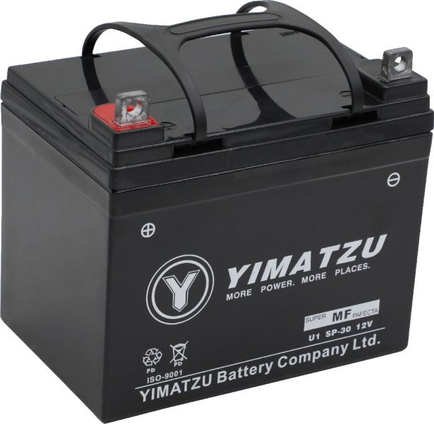 Battery - U1 SP-30 Yimatzu, AGM, Maintenance Free