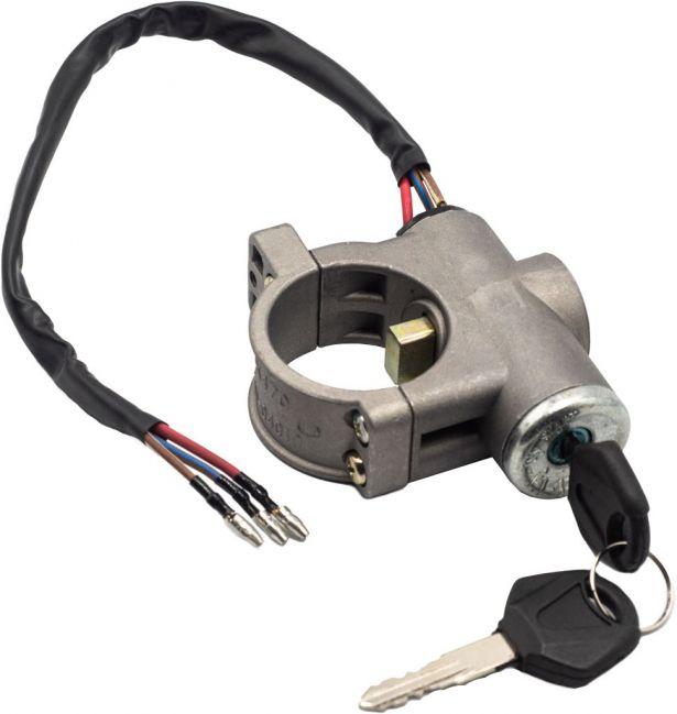 Ignition Key Switch - ATV, Hisun, 500cc, 700cc, 800cc