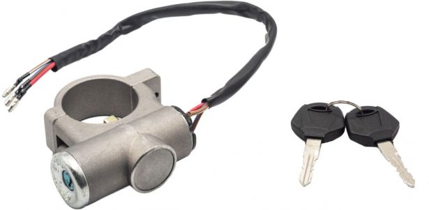 Ignition Key Switch - ATV, Hisun, 500cc, 700cc, 800cc