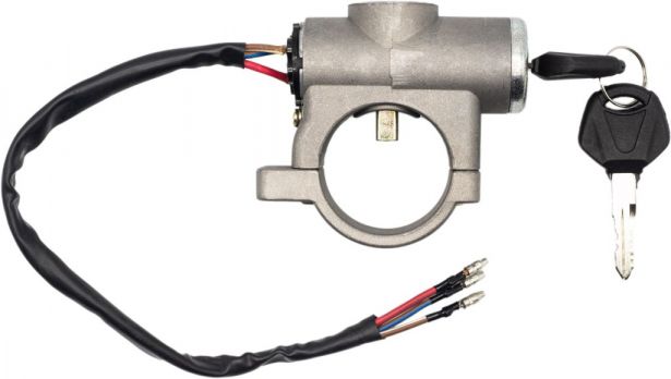 Ignition Key Switch - ATV, Hisun, 500cc, 700cc, 800cc