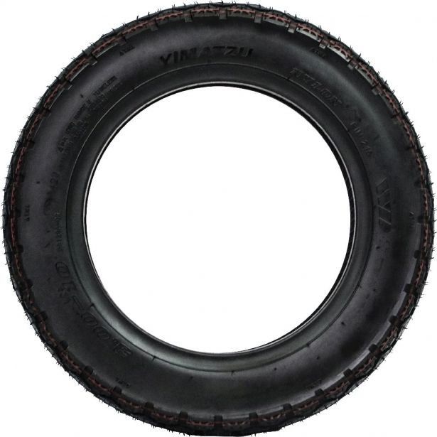 Tire - Yimatzu Grounder, 3.00-10 (10x3.00), 4 Ply, Scooter, Tubeless