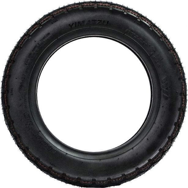 Tire - Yimatzu Grounder, 3.00-10 (10x3.00), Scooter, Tubeless