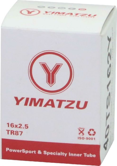 Inner Tube - Yimatzu 16x2.50, TR87, Angled Valve Stem