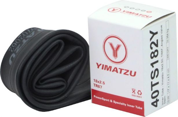 Inner Tube - Yimatzu 18x2.50, TR87, Angled Valve Stem