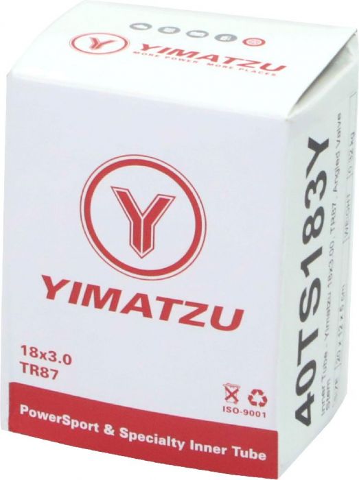 Inner Tube - Yimatzu 18x3.00, TR87, Angled Valve Stem