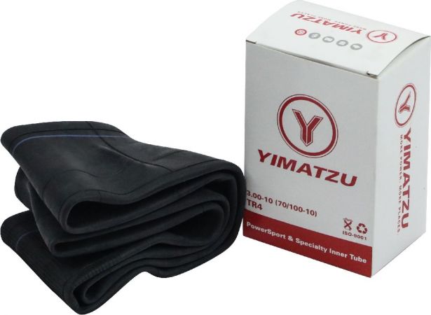 Inner Tube - Yimatzu 3.00-10 (70/100-10), TR4, Straight Valve Stem