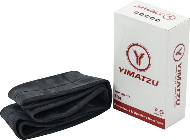 Inner Tube - Yimatzu 70/100-17, TR4, Straight Valve Stem