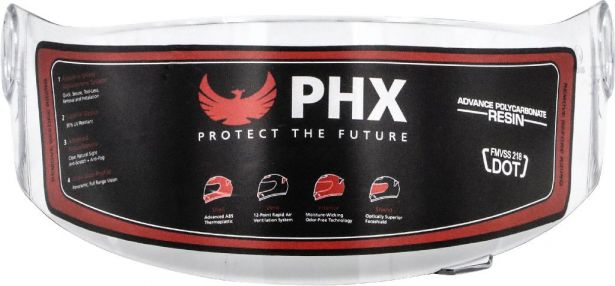 Visor - PHX Stealth, Standard, Clear