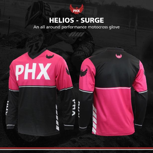 PHX Helios Jersey - Surge, Pink, Adult, XL