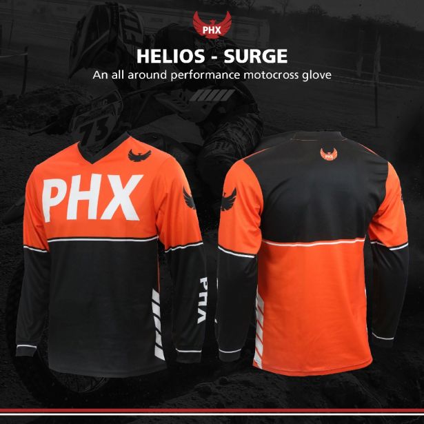 PHX Helios Jersey - Surge, Orange, Adult, Small