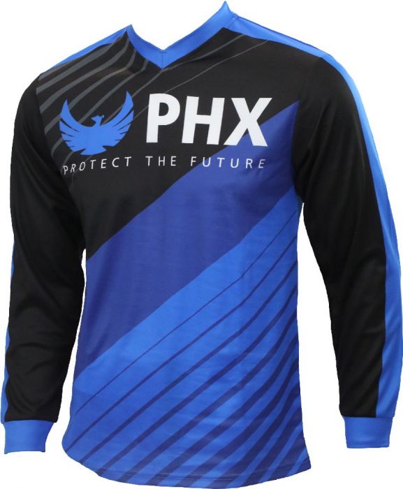 PHX Helios Jersey - Hydra, Blue, Youth, XL