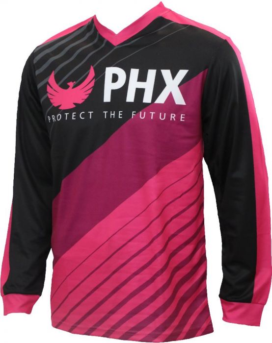 PHX Helios Jersey - Hydra, Pink, Youth, Large