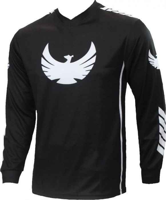 PHX Helios Jersey - Phantom Black, White, Adult, Small